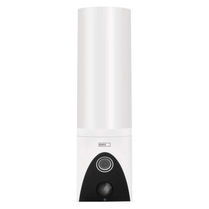Caméra extérieure connectée avec éclairage GoSmart LED/12W/230V IP65 Wi-Fi Tuya blanc