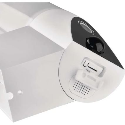 Caméra extérieure connectée avec éclairage GoSmart LED/12W/230V IP65 Wi-Fi Tuya blanc