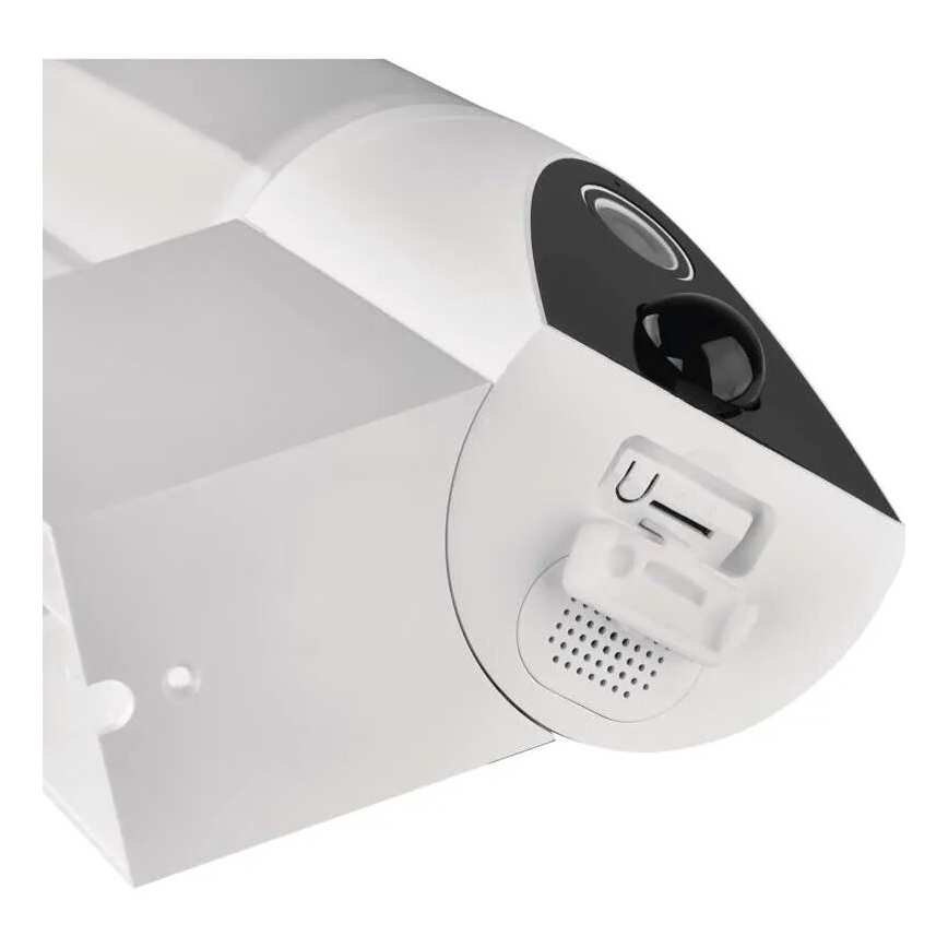 Caméra extérieure connectée avec éclairage GoSmart LED/12W/230V IP65 Wi-Fi Tuya blanc