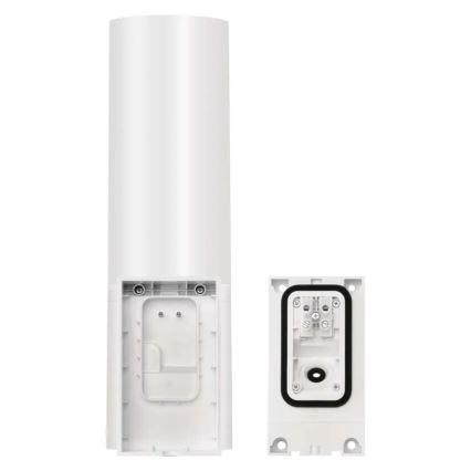 Caméra extérieure connectée avec éclairage GoSmart LED/12W/230V IP65 Wi-Fi Tuya blanc