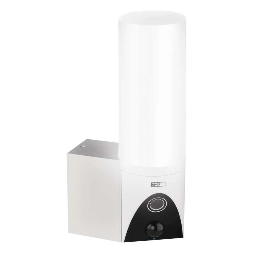 Caméra extérieure connectée avec éclairage GoSmart LED/12W/230V IP65 Wi-Fi Tuya blanc