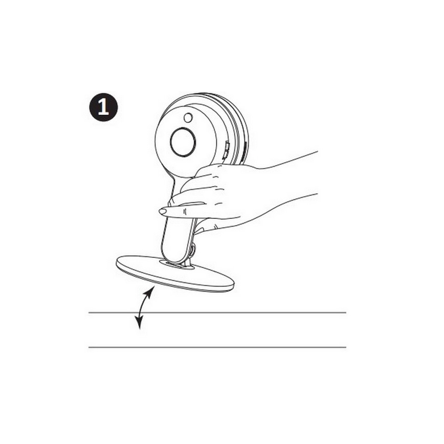 Camera intelligente  COSMO LED/230V/Wi-Fi Tuya