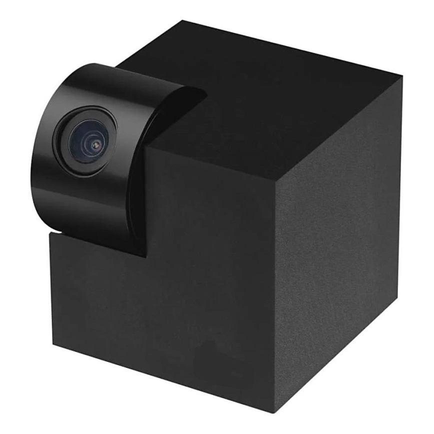 Caméra intérieure pivotante intelligente avec capteur de mouvement GoSmart 5V Wi-Fi Tuya noire