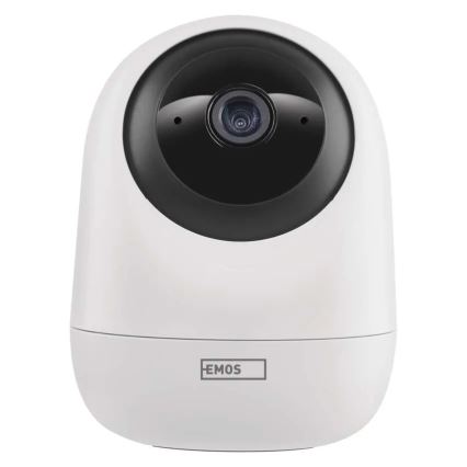 Telecamera interna intelligente rotante con sensore di movimento GoSmart 5V Wi-Fi Tuya bianca