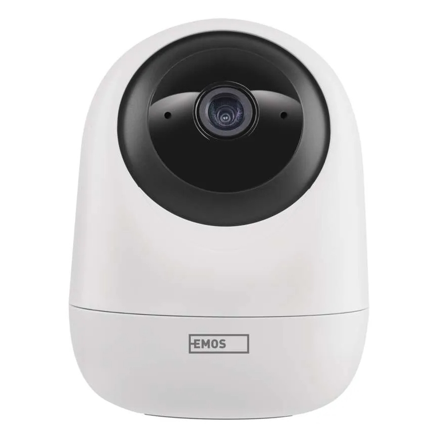 Telecamera interna intelligente rotante con sensore di movimento GoSmart 5V Wi-Fi Tuya bianca