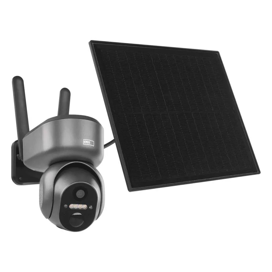 Caméra solaire connectée avec détecteur GoSmart 4G/LTE 10400mAh 5V IP65 Tuya