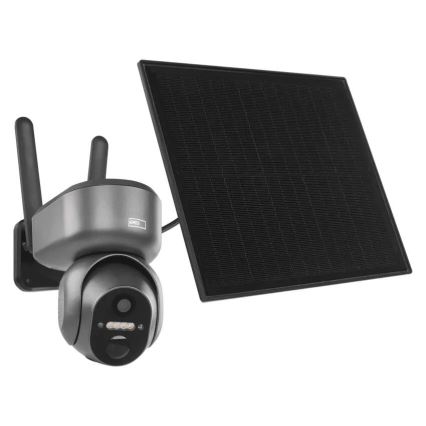 Caméra solaire connectée équipée d'un capteur GoSmart 4G/LTE, batterie 10400 mAh 5V, indice de protection IP65, compatible Tuya