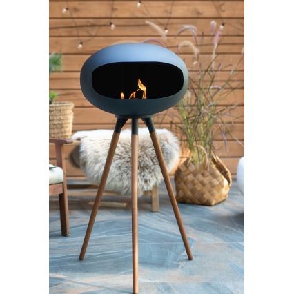 Camino a bioetanolo TOKIO 45x100 cm, 2 kW, nero