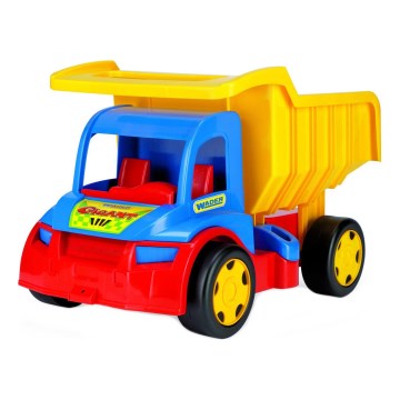 Camion-benne TRUCK WADER 55 cm jaune/bleu/rouge