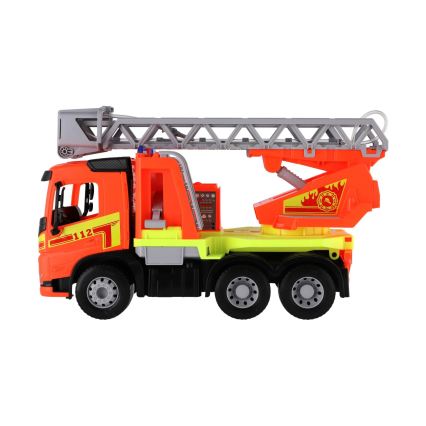 Camion dei pompieri Volvo con scala da 48 cm, arancione