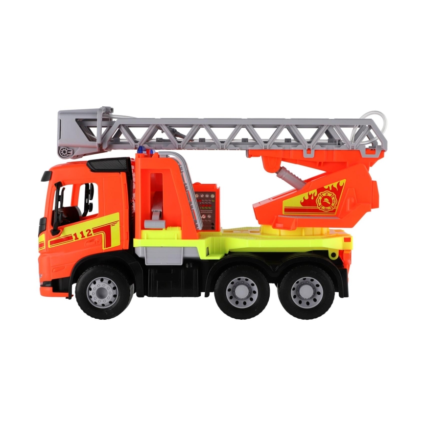 Camion dei pompieri Volvo con scala da 48 cm, arancione