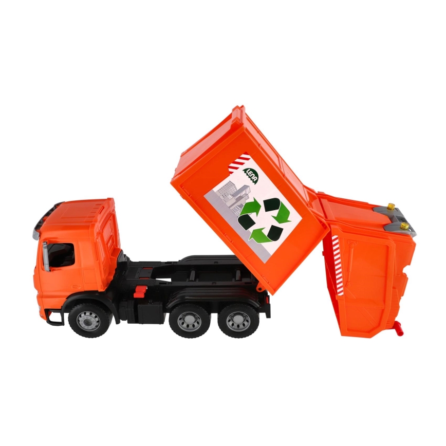 Camion dei rifiuti Mercedes WORXX 53 cm arancione