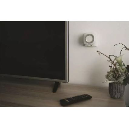Campanello presa wireless 230V IP44 bianco