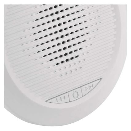 Campanello senza fili da incasso 230V + 1x CR2032, bianco