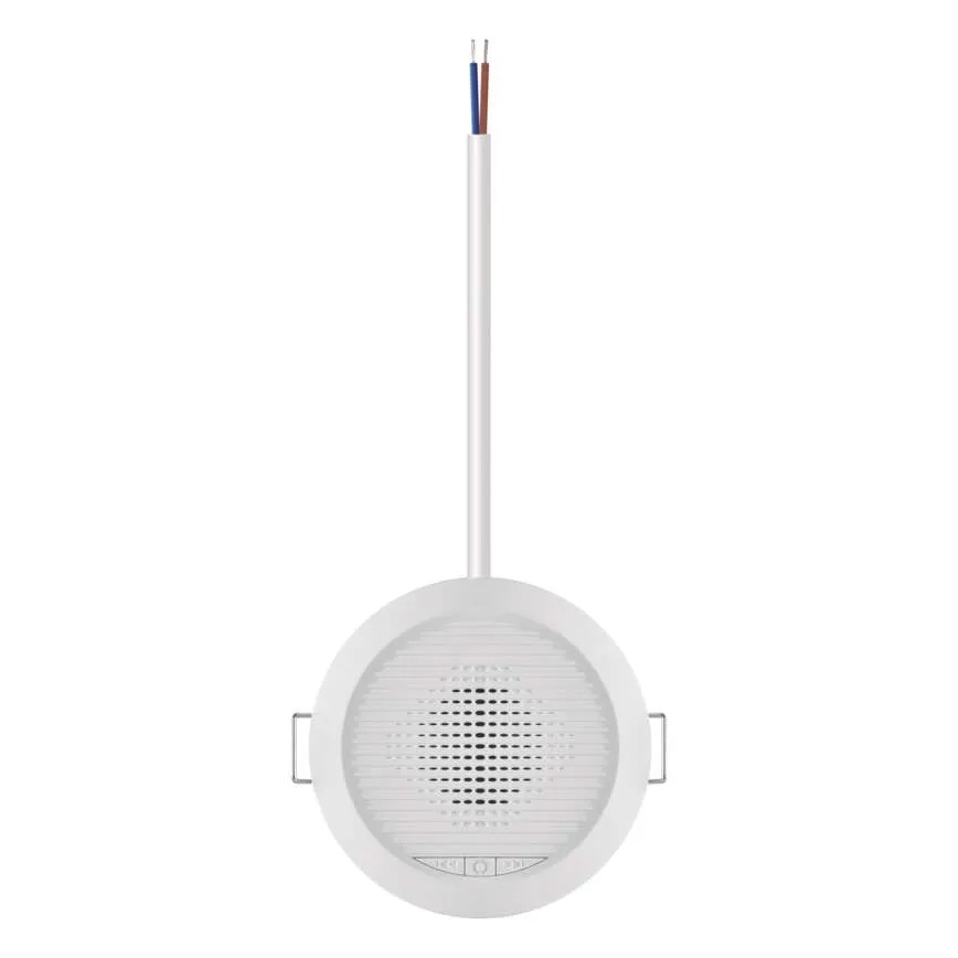 Campanello senza fili da incasso 230V + 1x CR2032, bianco