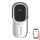 Campanello video con sensore di movimento — Full HD 1080p, batteria 5200 mAh, IP65, Wi‑Fi, compatibile Tuya, bianco