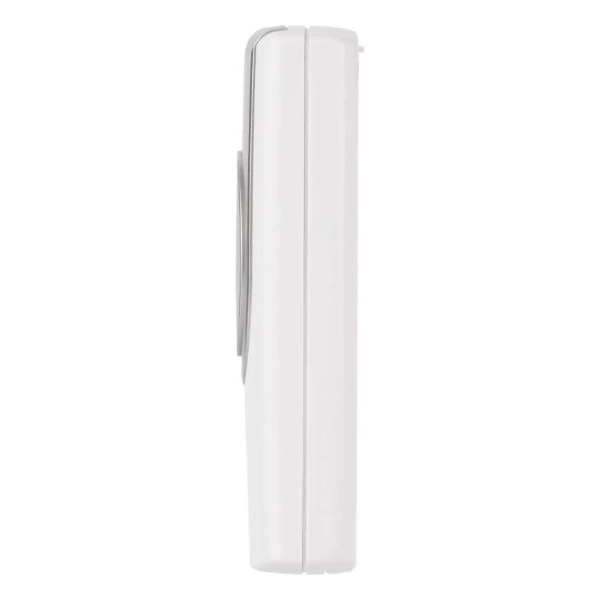 Campanello wireless 3xAA IP44 bianco/argento