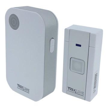 Campanello wireless BELL 3xAAA bianco