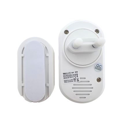 Campanello wireless con spina integrata BELL 230V + 1x23A marrone