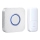 Campanello wireless con spina integrata kinetic 230V bianco
