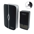 Campanello wireless con spina integrata PIEZO BELL 230V + 1x23A IP40 nero