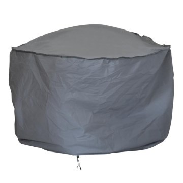 Campfire cover 93x58 cm grau
