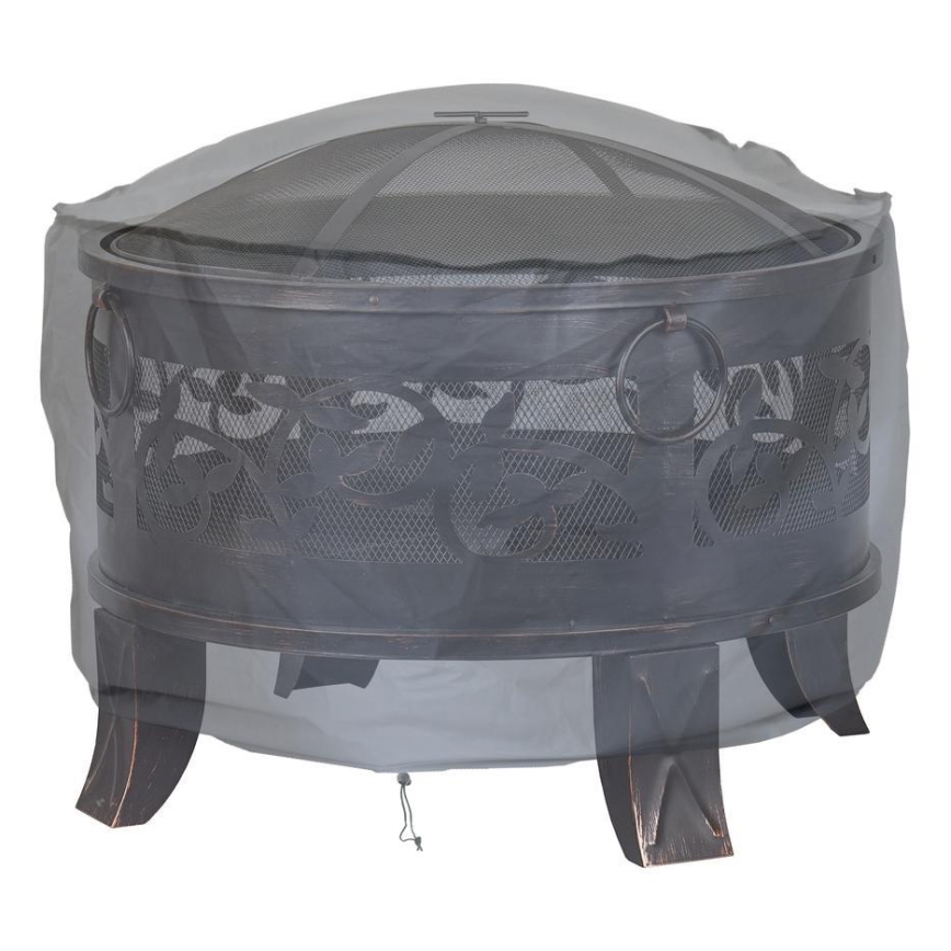 Campfire cover 93x58 cm grau