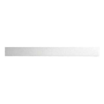 Canalina di scarico 59,5 x 2,3 cm in acciaio inox/argento
