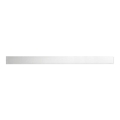 Canalina di scarico 99,5x2,3 cm in acciaio inox/argento