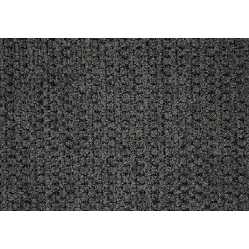 Canapé d'angle convertible universel trois places avec coffre de rangement intégré TRENTO anthracite