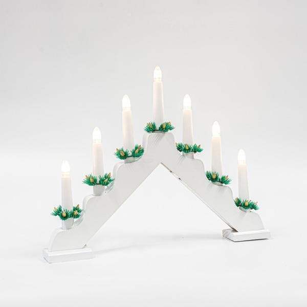 Candelabro natalizio a LED 7xLED/3W/230V