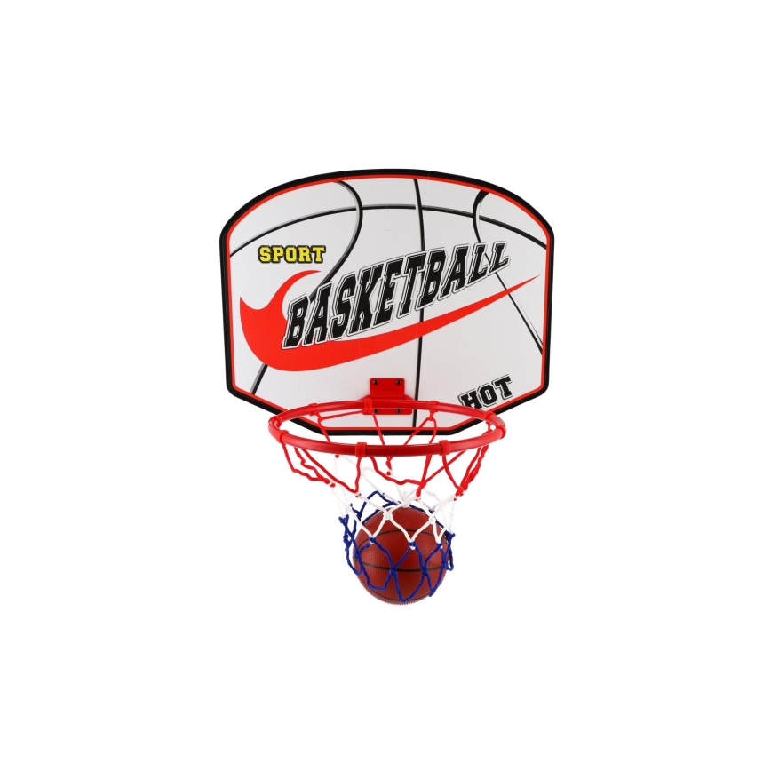 Canestro da basket con pallone