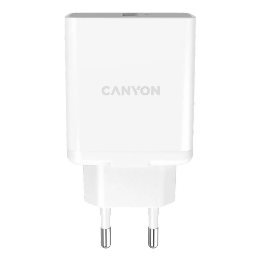 Canyon - Adaptateur de charge 1xUSB/230V
