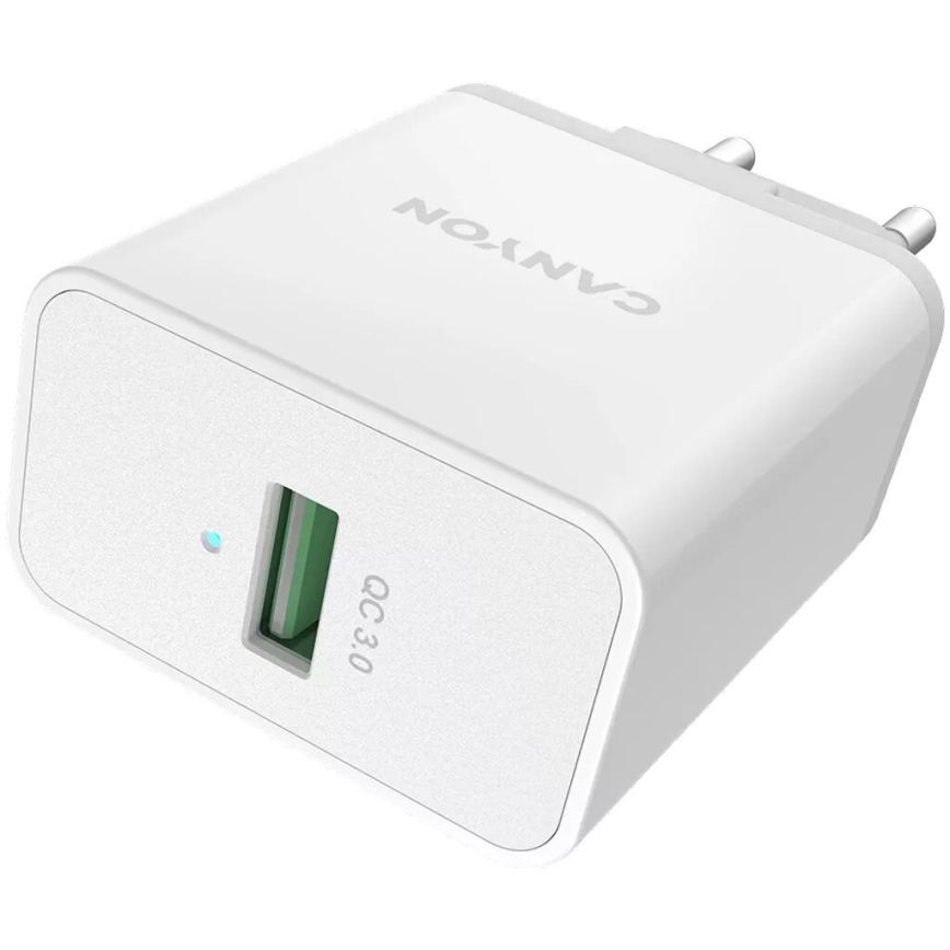 Canyon - Adaptateur de charge 1xUSB/230V