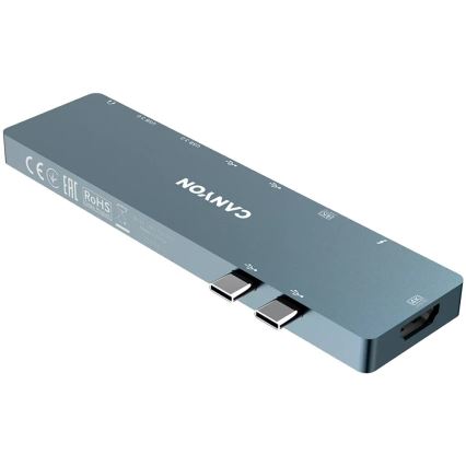 Canyon - Docking station Power Delivery pour MacBook 8 en 1