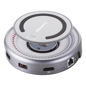 Canyon - Hub multiplo con caricatore e interfaccia USB