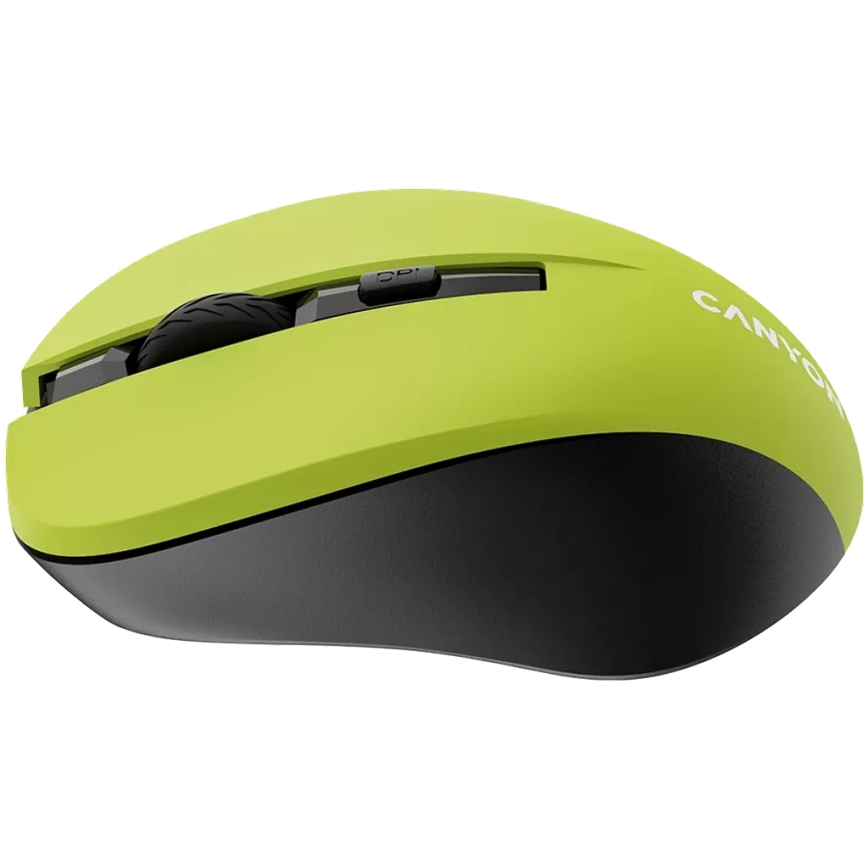 Canyon - Kabellose Maus 800/1000/1200 DPI 2xAAA Gelb