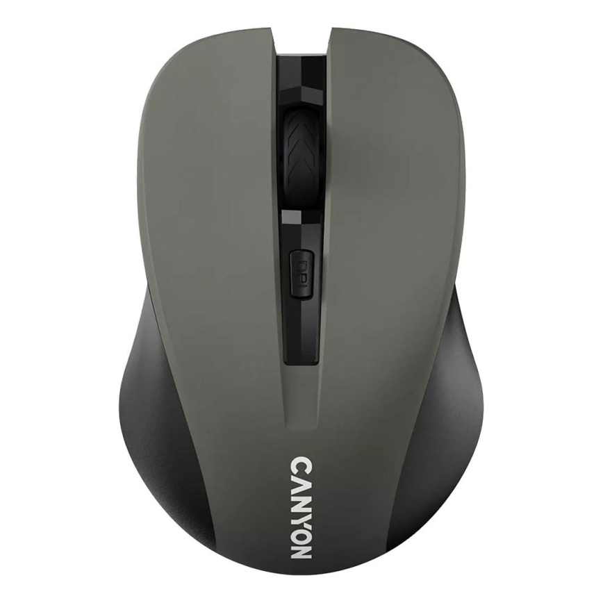 Canyon - Kabellose Maus 800/1000/1200 DPI 2xAAA Grau