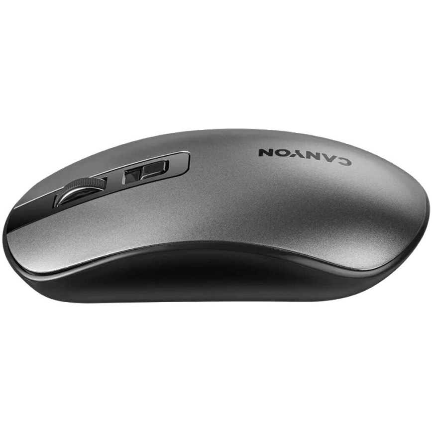 Canyon - Mouse senza fili 800/1200/1600 DPI grigio