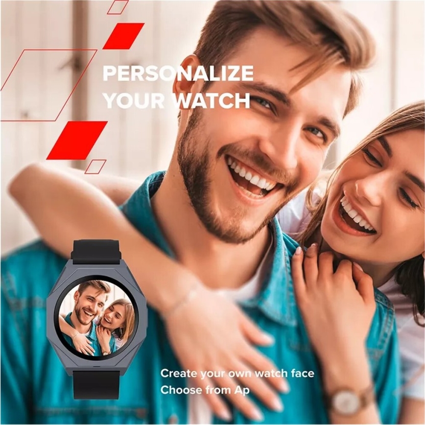 Canyon - Smart watch OTTO IP68 argento