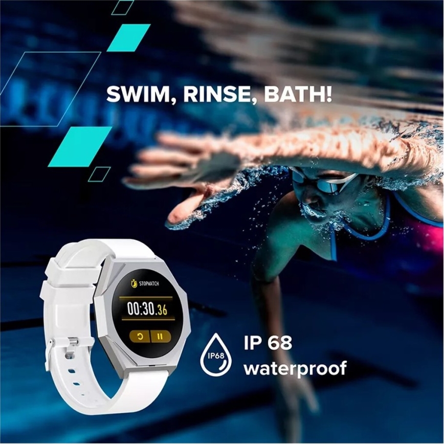 Canyon - Smart watch OTTO IP68 argento