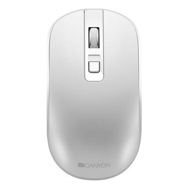 Canyon - Souris sans fil 800/1200/1600 DPI blanc