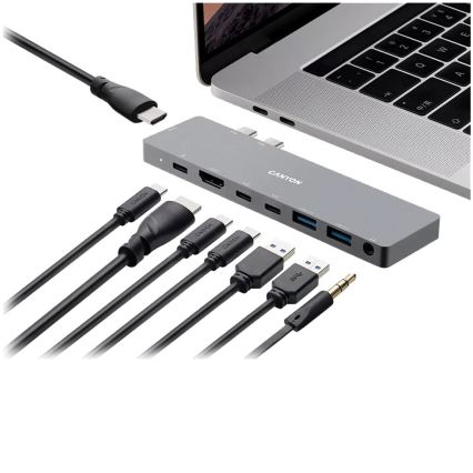 Canyon - Stazione docking Power Delivery per MacBook 8 in 1