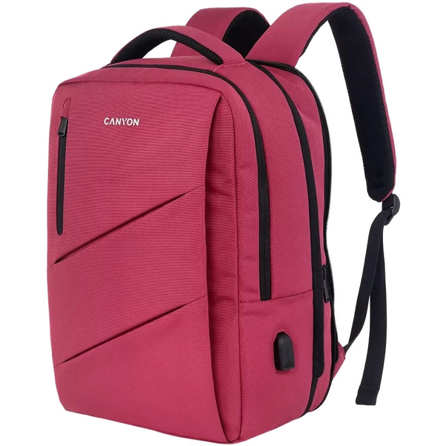 Canyon - Zaino per laptop 15.6" rosa