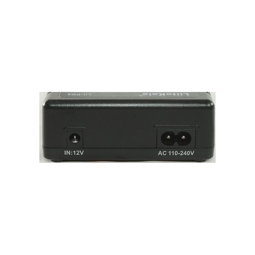 Caricabatterie per pile A/AA/AAA e per celle 18650/20700/26650/22650