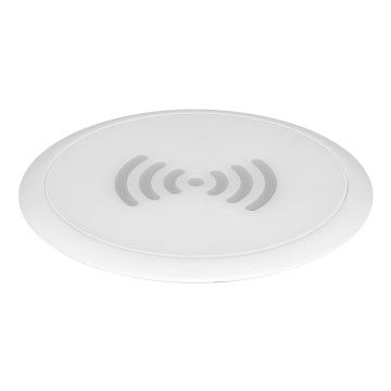 Caricabatterie wireless integrato bianco