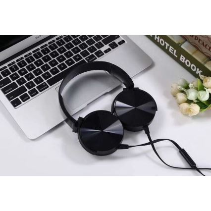 Casque filaire avec micro mini-jack C