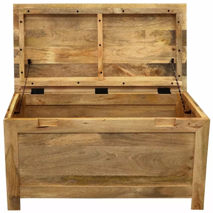 Cassa HINA 45x90 cm legno solido/mango
