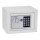 Cassaforte 4xAA 23x17 cm bianco/cromo opaco