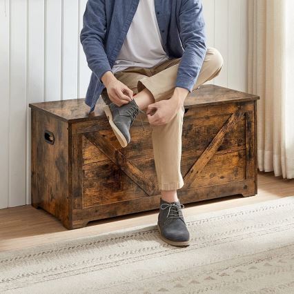 Cassapanca TOVIAN marrone